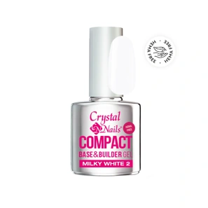 Crystal Nails Compact Base Gel Hema Free Milky White 2 - 4ml főképe